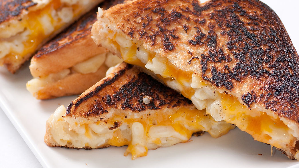 Grilled Mac & Cheese Toast